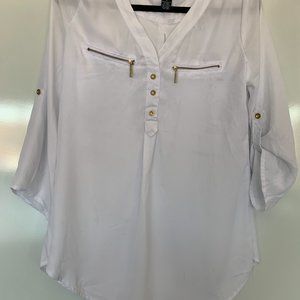 White Dress Blouse